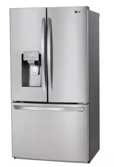 LG 28 cu. ft. 3 Door French Door Refrigerator  Craft Ice in PrintProof Stainless Stee(Whiskey ICE)