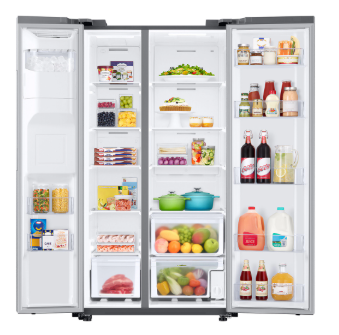 3517e403aa9c376e534a748188ce9fd Side-by-Side External Water & Ice Dispenser | Auto Ice Maker | 27 cu.ft. - Image 5