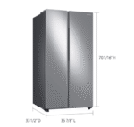 Side-by-Side In-Door Ice Maker | All-Around Cooling | 28 cu.ft. - Image 2