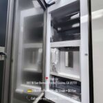 Samsung Bespoke 30 cu. ft. Standard Depth 3-Door French Door Smart Refrigerator in White Glass with Beverage Center - Image 4
