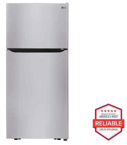 20 cu. ft. 30 Inch Wide Top Freezer Refrigerator - Stainless Steel LTCS20020S