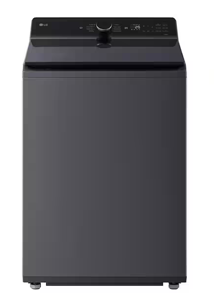ae790177dcec5173be47842a3c887cad LG 5.5 cu. ft. LARGE CAPACITY Top Load Washer Matte Black - Image 1