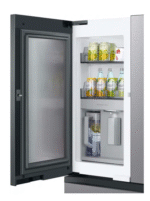 Samsung - BESPOKE 29 cu. ft. 4-Door French Door Smart Refrigerator with Beverage Center - Stainless Steel - Image 5