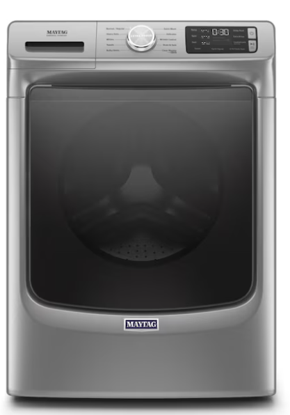 Maytag High Efficiency Stackable Steam Cycle Medium Front-Load Washer
