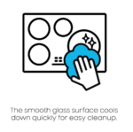 Samsung Bespoke 6.3 cu ft Smart Slide‑In Induction Range (NSI6DG9300SR) - Image 9